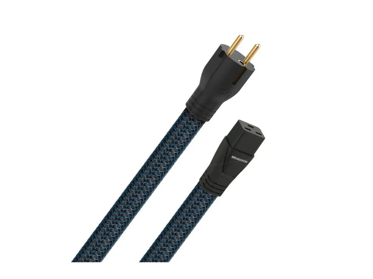 AudioQuest Monsoon Netzkabel mit Schutzkontakt- und C19-Stecker