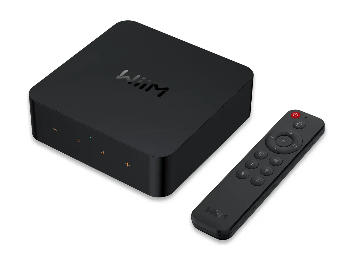 WiiM Pro Plus Streamer mit Fernbedienung