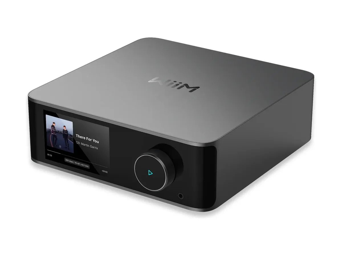 WiiM Ultra Netzwerk-Streamer in Space Gray